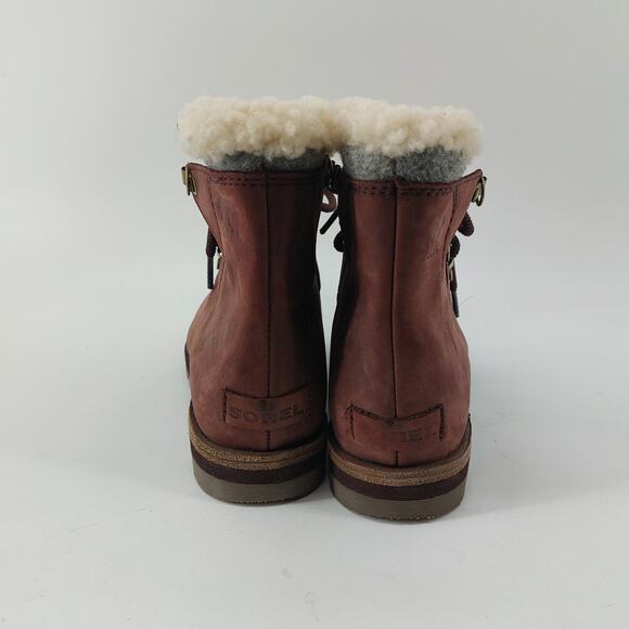 Sorel Womens Sneakchic Alpine Waterproof Booties Boots Size 8M - Picture 6 of 16